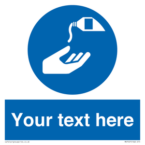 Custom Use barrier cream